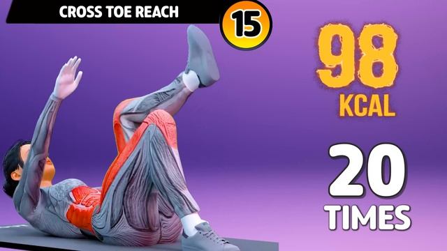 REDUCE SIDE WAIST & BLOATED BELLY | 12 DAYS смотреть онлайн