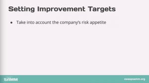 Setting Improvement Targets №1