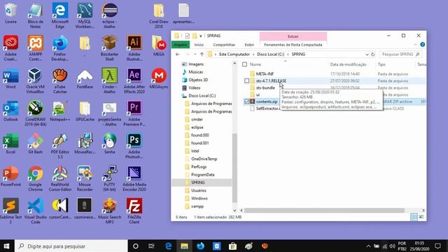 Instalar STS(Spring Tools Suite) no Windows 10 смотреть онлайн