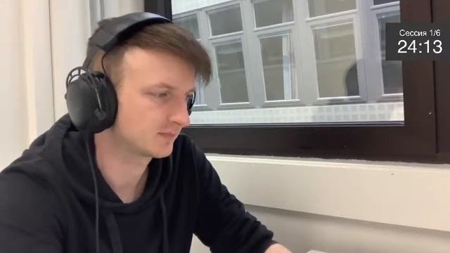 ? 6 месяцев до экзаменов | учись со мной | mетод помидора 50/10 смотреть онлайн