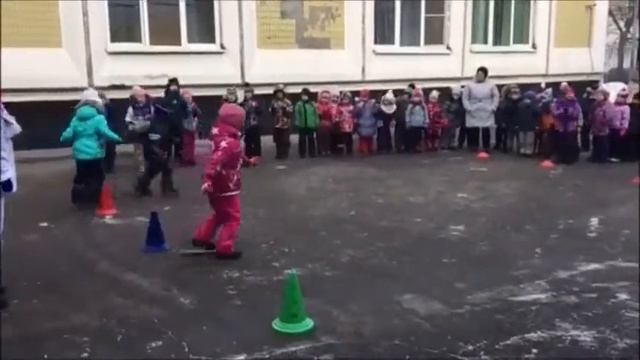 Спортивный праздник на улице 