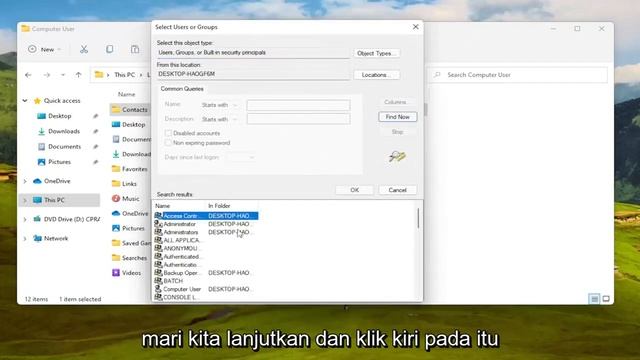 Cara Mengatasi File Tidak Bisa DI Buka  Windows 11 MEMPERBAIKI