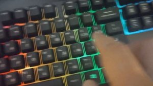 звук клавиш игрового набора MSI VIGOR GK30 Bundle
