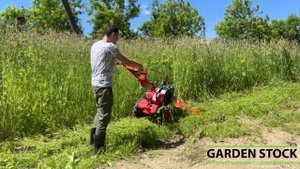 КОСИТ ОЧЕНЬ МНОГО!!! И ОЧЕНЬ БЫСТРО!!! Роторная косилка для мотоблока.