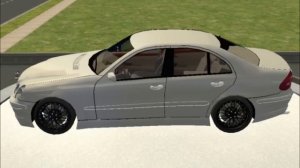 Sims 2 Car Conversion by VoVillia Corp. - 2005 Mercedes-Benz E 500 VÄTH V58K