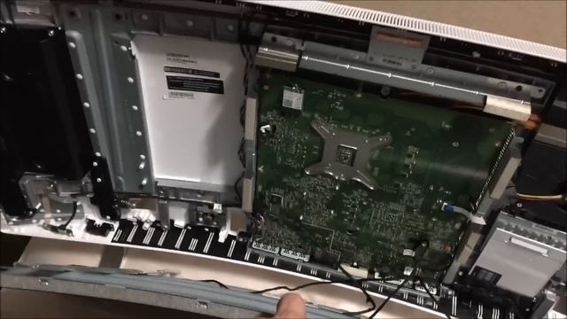 HP envy 34" curved all-in-one PC SSD upgrade installation guide смотреть онлайн