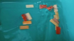 Км конденсаторы из ракеток. Убираем компаунд с помощью гидроксида натрия