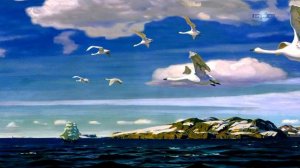 Рылов - "В голубом просторе" - Ожившая картина / 3D анимация