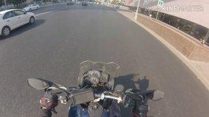 BMW f650gs twin поездка по Москве