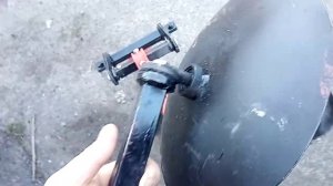 Картофелесажалка оборотная с опорным колесом к мотоблоку.