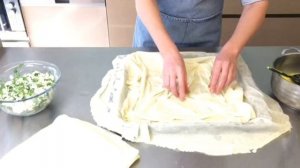 Бёрек. Турецкий пирог с белым сыром. Beyaz peynirli börek.