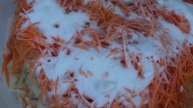 Заготовки на зиму. Маринованная капуста
