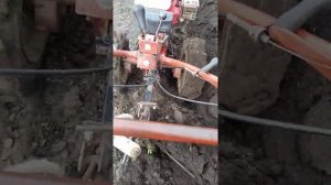 Вспашка мотоблоком Агро.