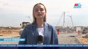 Началась укладка основания новой дороги на Родниковой