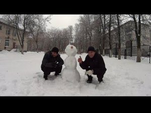 На что готов мужик ради 300 руб / Лепка Снеговиков кто быстрей