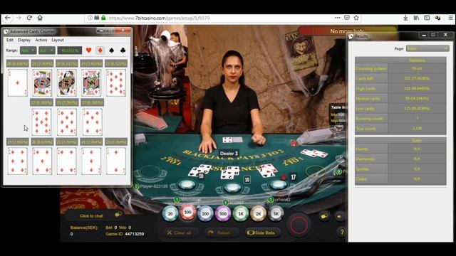 First show of my Blackjack software - Professional gambling смотреть онлайн