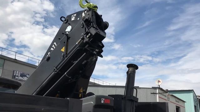 Замена основания на манипуляторе АТЛАНТ и первое ТО на кму HIAB 377
