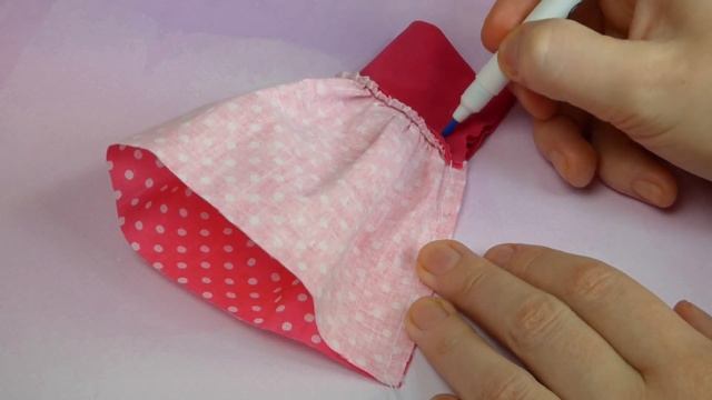Как сшить КОРОТКОЕ ПЛАТЬЕ для куклы своими руками без выкройки смотреть онлайн
