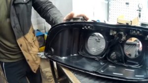 BMW E39 Замена штатных линз