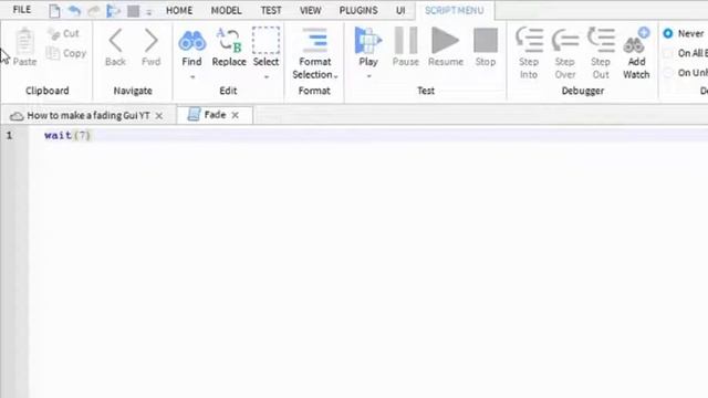 How to make a Fading GUI in Roblox Studio! смотреть онлайн