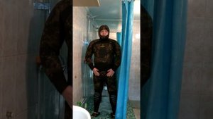 первая примерка гидрокостюма сарган неман 7мм