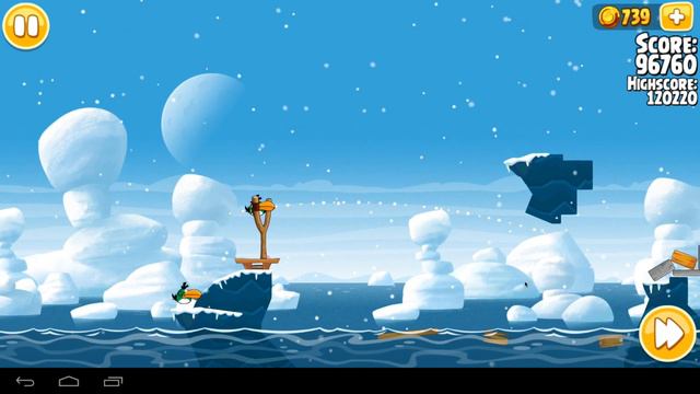 Angry Birds Seasons Arctic Eggspedition Level 1-10 116760 смотреть онлайн