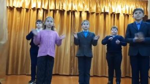 Осенний бал.Флешмоб.6 класс