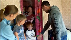 Подарили компьютер многодетной семье из с.Вознесенка.