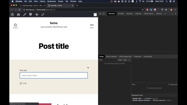 Custom form creation for WordPress смотреть онлайн