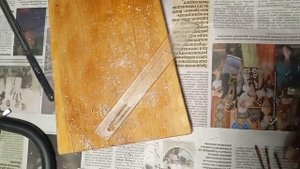 Процесс создания иглы для вязания рыболовной сети