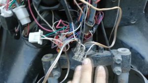 тюнинг скутера.Улучшение кнопок света.