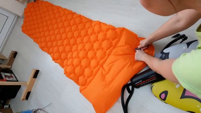 Надувной матрас для походов с AliExpress смотреть онлайн