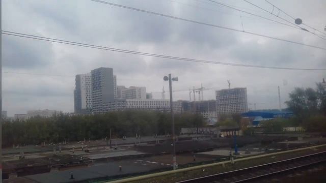 В электричке. Еду на дачу. Люберцы. смотреть онлайн