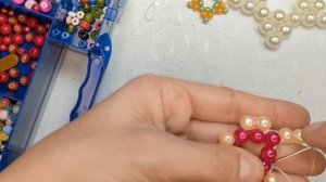 Новогодние поделки. Звездочка из бусин за 3 минуты.