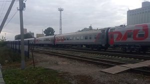 ТЭП70БС-130 Поезд №922 Рубцовск-Барнаул