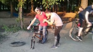 Жирный велик починил