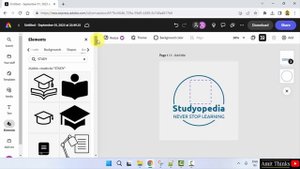 How to create a logo in Adobe Express | Adobe Express Tutorial | Amit Thinks
