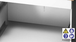 How to install a Bosch 2-in-1 cooktops with integrated ventilation