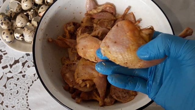 Обыкновенные блюда с Мяса перепела/Хитрук Елены Жизнь/ Техасский перепел