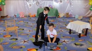 Сценка "Лучший ученик" на выпускном