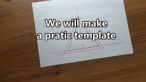 30º Triangle Template