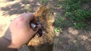 ВЗРЫВАЕМ ПЕНЬ МОЩНЫМИ ПЕТАРДАМИ,мега мощная петарда+пень  ТРУХЛЯВЫЙ ПЕНЬ РАЗНЕСЛО В ЩЕПКИ.