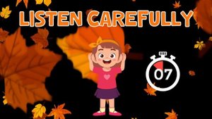 Guess Sound Quiz For Kids: Autumn Edition | 4K