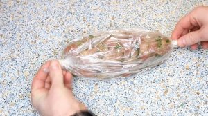 Мраморный рулет из индейки и курицы, необычная холодная закуска