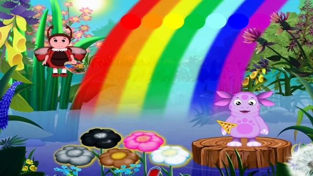 Прохождение Игры Лунтик Учится Рисовать смотреть онлайн