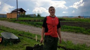 Заливаем столбы под ворота. Столбы для забора. Забор своими руками. Часть 2