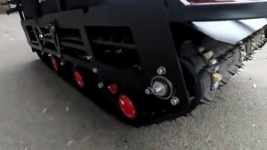 НОВИНКА! Двух гусеничный Бурлак ПАТРИОТ с модулем-толкач