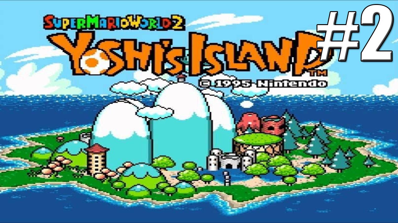 ПЕРВЫЙ БОСС►Прохождение Super Mario World 2 Yoshi's Island #2