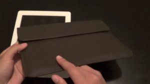 iPad Leather Sleeve Review by Cretouch