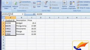 Excel Data Validation - how to put the validation list on a separate sheet